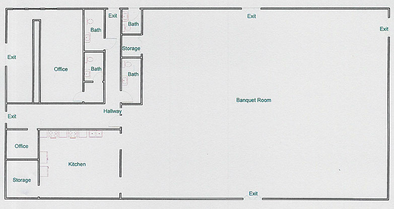 banquet tall floorplan