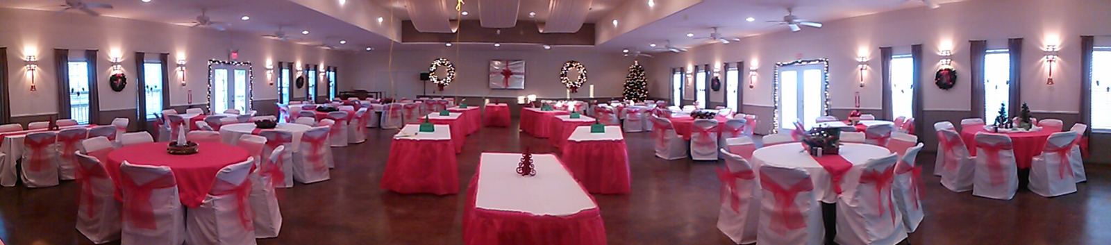 Inside the Drifters RV Resort banquet hall